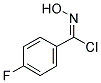 ALPHA-CHLORO-4-FLUOROBENZADOXIME Struktur