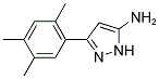 5-(2,4,5-TRIMETHYL-PHENYL)-2H-PYRAZOL-3-YLAMINE Struktur