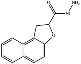 1,2-DIHYDRONAPHTHO[2,1-B]FURAN-2-CARBOHYDRAZIDE Struktur