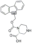 1-FMOC-PIPERAZINE-2-(R)-CARBOXYLIC ACID Struktur