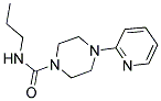 N-PROPYL(4-(2-PYRIDYL)PIPERAZINYL)FORMAMIDE Struktur