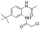 N-[2-(ACETYLAMINO)-5-(TERT-BUTYL)PHENYL]-2-CHLOROACETAMIDE Struktur