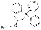 (2-METHOXYPROPYL)TRIPHENYLPHOSPHONIUM BROMIDE Struktur