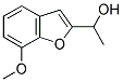 1-(7-METHOXY-1-BENZOFURAN-2-YL)-1-ETHANOL Struktur