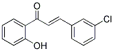 3-(3-CHLOROPHENYL)-1-(2-HYDROXYPHENYL)PROP-2-EN-1-ONE Struktur