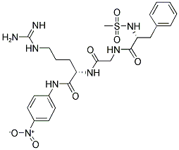 MESO2-D-PHE-GLY-ARG-PNA Struktur
