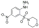 4-[(2-HYDRAZINO-5-NITROPHENYL)SULFONYL]MORPHOLINE Struktur