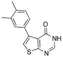 5-(3,4-DIMETHYL-PHENYL)-3H-THIENO[2,3-D]PYRIMIDIN-4-ONE Struktur