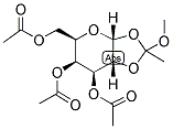 3,4,6-TRI-O-ACETYL-A-D-GALACTOPYRANOSE 1,2-(METHYL ORTHOACETATE) Struktur