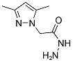 (3,5-DIMETHYL-PYRAZOL-1-YL)-ACETIC ACID HYDRAZIDE Struktur