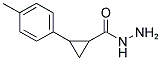 2-P-TOLYL-CYCLOPROPANECARBOXYLIC ACID HYDRAZIDE Struktur