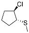 TRANS-2-METHYL THIOCYCLOPENTYL CHLORIDE Struktur