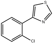 4-(2-CHLORO-PHENYL)-THIAZOLE Struktur