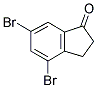 4,6-DIBROMO-1-INDANONE Struktur