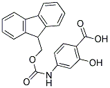 FMOC-4-AMINO-2-HYDROXYBENZOIC ACID Struktur