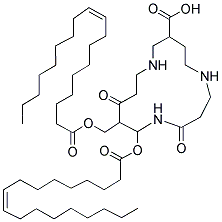 1,3-DI-OLEOYLOXY-2-(6-CARBOXY-SPERMYL)-PROPYLAMID Struktur