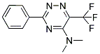 N,N-DIMETHYL-3-PHENYL-6-(TRIFLUOROMETHYL)-1,2,4-TRIAZIN-5-AMINE Struktur