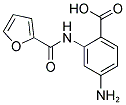 4-AMINO-2-[(FURAN-2-CARBONYL)-AMINO]-BENZOIC ACID Struktur