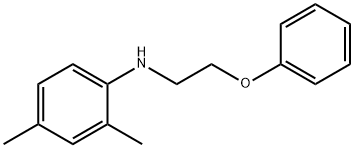 (2,4-DIMETHYL-PHENYL)-(2-PHENOXY-ETHYL)-AMINE Struktur