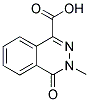 3-METHYL-4-OXO-3,4-DIHYDRO-PHTHALAZINE-1-CARBOXYLIC ACID Struktur