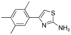 4-(2,4,5-TRIMETHYL-PHENYL)-THIAZOL-2-YLAMINE Struktur