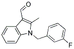 1-(3-FLUOROBENZYL)-2-METHYL-1H-INDOLE-3-CARBALDEHYDE Struktur