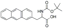 BOC-DL-ALA(2-ANTH)-OH Struktur