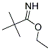 2,2-DIMETHYLPROPIONIMIDIC ACID ETHYL ESTER Struktur