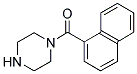 1-(1-NAPHTHOYL)PIPERAZINE Struktur