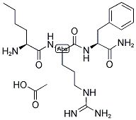 H-NLE-ARG-PHE-NJ2 ACETATE SALT Struktur