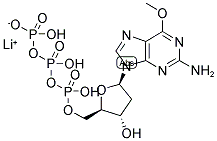 O6-METHYL-2'-DEOXYGUANOSINE-5'-TRIPHOSPHATE LITHIUM SALT Struktur