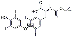 BOC-L-THYROXINE Struktur