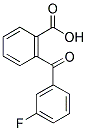 2-(3-FLUOROBENZOYL)BENZOIC ACID Struktur