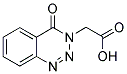 (4-OXO-1,2,3-BENZOTRIAZIN-3(4H)-YL)ACETIC ACID Struktur