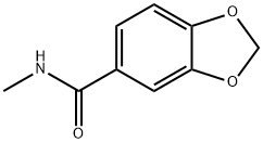 N-METHYL-1,3-BENZODIOXOLE-5-CARBOXAMIDE Struktur