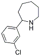 2-(3-CHLOROPHENYL)AZEPANE Struktur