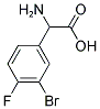 AMINO(3-BROMO-4-FLUOROPHENYL)ACETIC ACID price.