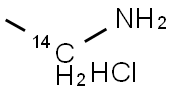 ETHYLAMINE HYDROCHLORIDE [1-14C] Struktur