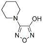 4-PIPERIDINO-1,2,5-OXADIAZOL-3-OL Struktur