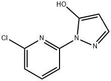 2-(6-CHLORO-2-PYRIDINYL)-2,4-DIHYDRO-3H-PYRAZOL-3-ONE Struktur