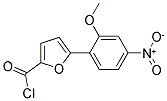 5-(2-METHOXY-4-NITRO-PHENYL)-FURAN-2-CARBONYL CHLORIDE Struktur