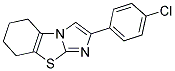 2-(4-CHLOROPHENYL)-5,6,7,8-TETRAHYDROIMIDAZO[2,1-B][1,3]BENZOTHIAZOLE Struktur