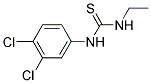 N-(3,4-DICHLOROPHENYL)-N'-ETHYLTHIOUREA Struktur