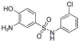 3-AMINO-N-(3-CHLORO-PHENYL)-4-HYDROXY-BENZENESULFONAMIDE Struktur