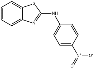 N-(4-NITROPHENYL)-1,3-BENZOTHIAZOL-2-AMINE Struktur