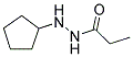 N-CYCLOPENTYL-N'-PROPIONYL HYDRAZIDE Struktur