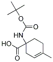 1-(BOC-AMINO)-4-METHYL-CYCLOHEXENE(3)-1-CARBOXYLIC ACID Struktur