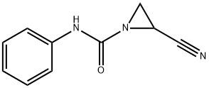 2-CYANO-N-PHENYL-1-AZIRANECARBOXAMIDE Struktur