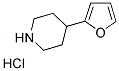 4-(2-FURYL) PIPERIDINE HCL Struktur