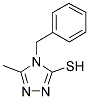 4-BENZYL-5-METHYL-4H-[1,2,4]TRIAZOLE-3-THIOL Struktur